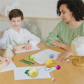 ZOROOM 2X Solar System Project Kit, PlanetModel Crafts 14 Mixed Sized Polystyrene Spheres Balls for School Science Projects. 