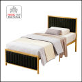 Super Delux Bed Single / Iron Bed / Single Bed /Different Colors are available /  Mughal Star steel Furniture. 