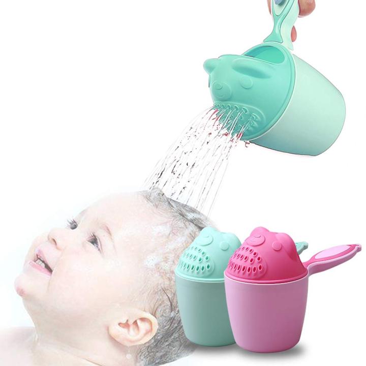 Baby Shower Mug Shampoo Rinser Cup Baby Baths Washing Hair by Protecting Infant Eyes