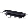 Wall Mount kitchen Accessories Spice Jar Storage Metal Shelf Rack Organizer. 