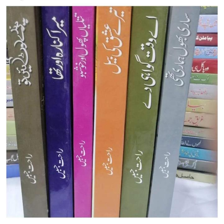 Best 06 Novels of Rahat Jabeen by Rahat Jabeen (Ghift for Novels Lovers)