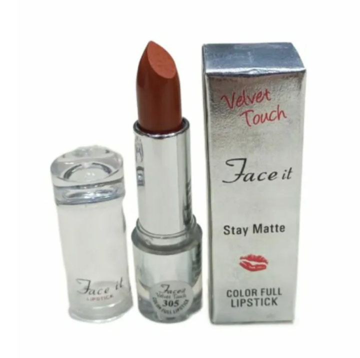 Face It Stay Matte Lipstick Shade 305 Velvet Touch Best Quality