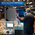 Rolton Portable Voice Amplifier, Megaphone Booster with Microphone Loudspeaker Personal PA System for Voice Amplification. 