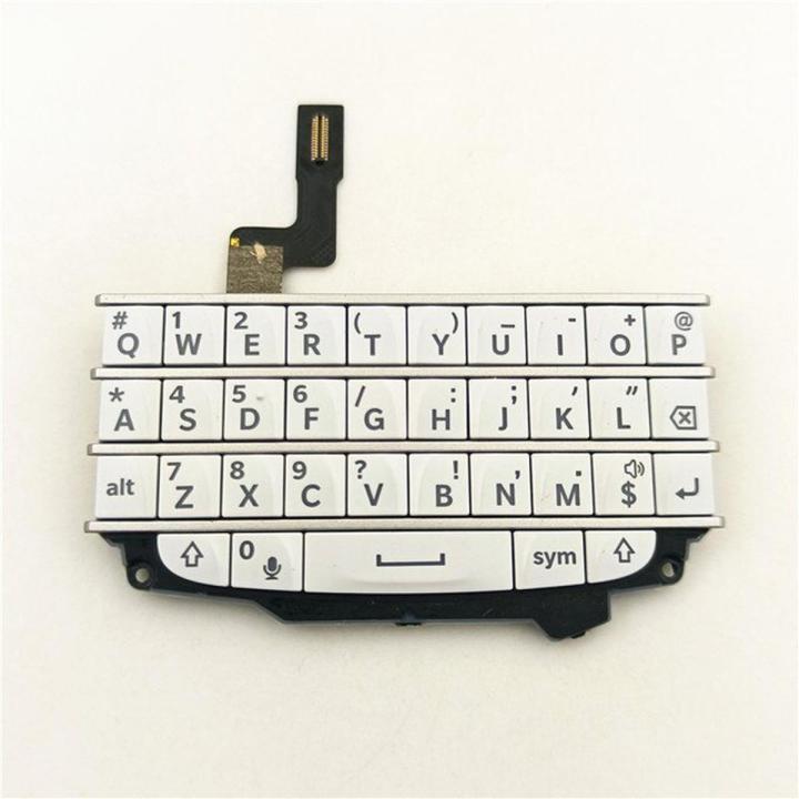 【2023NEW】For BlackBerry Q10 Original Mobile phone English Keyboard Button With Flex Cable Replacement Parts