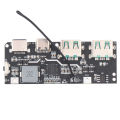 QC4.0 QC3.0 LED Dual USB 5V 4.5A 22.5W Micro/Type-C USB Mobile Power Bank Step Up Fast Quick Charger Circuit Board. 