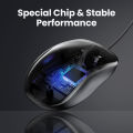 UGREEN USB Wired Mouse 1200 DPI Optical Computer Mouse Ergonomic Design with 1.5m Wire Mice for Laptop, Chromebook, PC. 