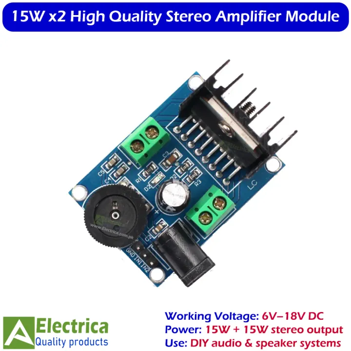 TDA7297%2015W+15W%20Stereo%20Audio%20Amplifier%20Board%206V%E2%80%9318V%20Dual%20Channel%20Power%20Amplifier%20Module%20High%20Quality%20by%20Electrica%20-%20Image%202