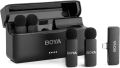 BOYA BY-V4U Wireless Lavalier Lapel Microphone for Type-C Devices Android Youtube Video Recording Live Streaming Vlog. 