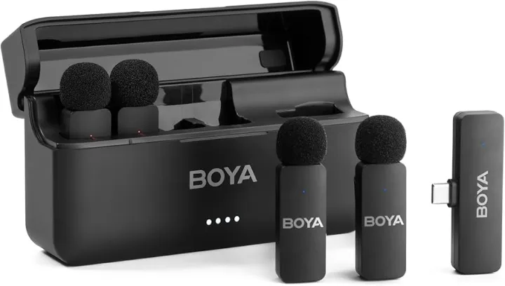 BOYA%20BY-V4U%20Wireless%20Lavalier%20Lapel%20Microphone%20for%20Type-C%20Devices%20Android%20Youtube%20Video%20Recording%20Live%20Streaming%20Vlog%20-%20Image%204