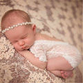 Newborn Photography Props Baby Girl Lace Romper Infant Photo Shoot Clothes Photo Props Newborn Baby Clothes New Arrival. 