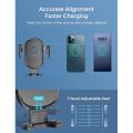Mpow Qi Wireless Car Charger,10W/7.5W/5W, Auto-Clamping Car Wireless Charger with Power Storage, Air Vent Car Phone Mount, Compatible with iPhone 12/12 Pro/12 Pro Max/Galaxy ect.. 