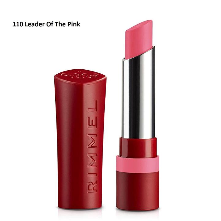 Rimmel London The Only One Matte Lipstick 110 Leader Of The Pink