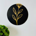 Dotz Brand Round Shape Floral Wall Art | Room Decoration Items | Boho Décor | Home Decoration Items | Wooden Wall Decoration Items for Home | Decorating Items | Home Décor.. 