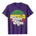 Yeah Mon Jamaica Rasta Roots Rock Reggae Jamaican Retro Gift T-Shirt Boy Family Geek Tops Shirt Cotton T Shirt Party. 
