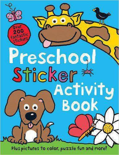Liberty Books | Preschool Color & Aivity Book by Roger Priddy (100% Original)