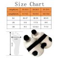 Cozy Soft Winter Panda Slippers Fluffy Animal Panda Plush Slides Cute Thick Sole Girls. 