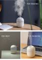 Kindream 220Ml Mini Air Humidifier Purifier Car USB Aroma Essential Oil Diffuser Led Light Ultrasonic Mist Maker Home Appliance. 