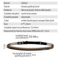 【Atoztide Store】VEAGO Cycling Sweatband Running Sports Outdoor Silicone Sweat Headband Cycling Yoga Hair Band Sweatband. 