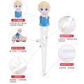 【ETOP】 Hot Lightning McQueen 3D Kids Learning Chopsticks Kid Training Chopstick Elsa Anna Serious. 
