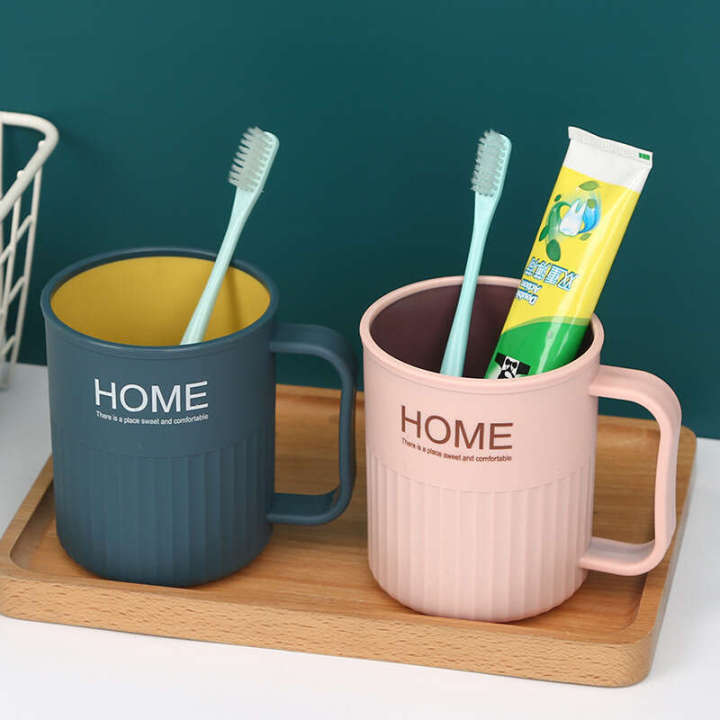 Mouthwash plastic minimalist household couple ins air toothbrush mouth cup toothbrush holder