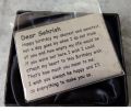 CUSTOMIZE METAL CARD KEYCHAIN WITH BOX PACKING (PERFECT GIFT TO SEND YOUR FATHER , HUSBAND , FIANCE OR ANY ONE). 