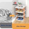 5-Layer Vertical Shoe Rack Organizer – Save Space with This Small, Creative Shoe Stand, Perfect for Organizing Shoes in Tight Spaces and Keeping Your Entryway, Closet, or Bedroom Neat and Clutter-Free.-2325. 