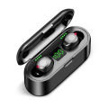 Hlstar®f9 Air Bads TWS Bluetooth earphone 9D Sound TWS Waterless Handfree with Microphone for Bluetooth Headphone Sports Airpod Mobile. 