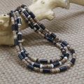 Fashion Vintage Bohemia Tribal Necklace Men Natural Coconut Shell Beaded Necklace Surfer Rustic Jewelry Gift For Him CO-03. 