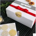 Round Gold Foil Metallic Stickers, Envelope Seals,Gift warping Labels Stickers,Wedding Invitations seal sticker 90pcs/lot. 