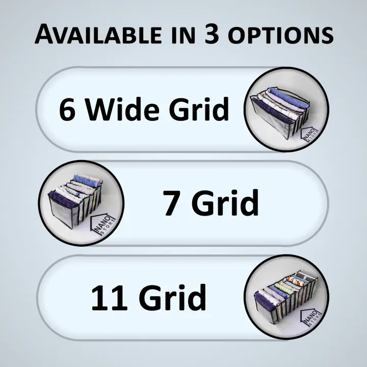 6%20Grid%20Wider%20Cells%20Socks%20and%20Undergarment%20Organizer%20%20Foldable%20underwear%20box%20Wardrobe%20clothes%20storage%20box%20Net%20fabric%20underwear%20organizer%20-%20Image%203