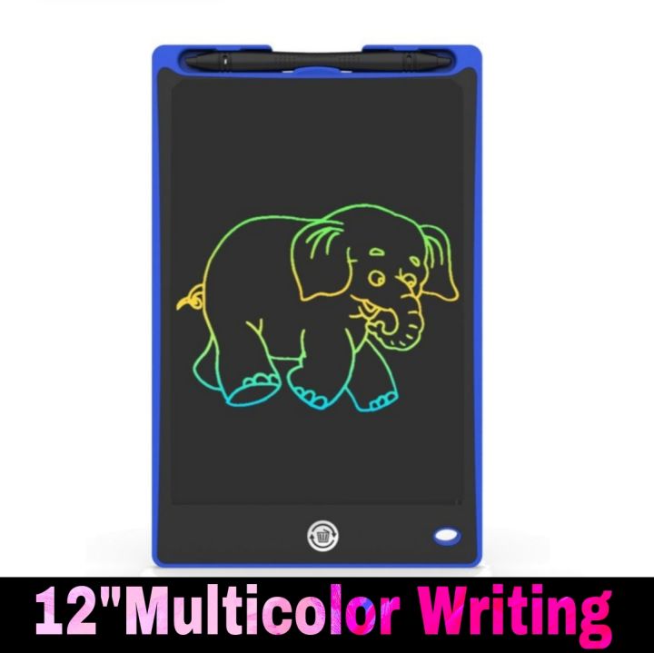 Multicolor Display LCD Drawing Writing Tablet for Kids & Adults with Pen | Eraseable Colorful E-writer Digital Memo Pad