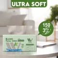 WBM Bamboo Facial Tissue Paper - 150 Sheets (3 Ply) | Tissue Paper. 