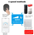 Tuya Wifi Mini DIY Smart Fan Speed Switch Ceiling Fan Controller Fan Switch Smart Life APP Control Remote Control Work with Alexa Google home. 