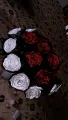 Hand made ribbon flower/ hand made bouquet/Anniversary and Birthday Gifts; each flower of 500 and Bouquet of 12 flowers will be of 5000 rs.. 