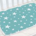 MiniMe 3 Pcs Infant Baby Diaper Changing Mat Bed Protector Waterproof Urineproof Baby Godri Sojni Cotton With Foam Sheet with Plastic Back Baby Accessories. 
