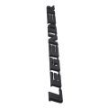 Matte Black Rear Legender Emblem For Toyota Fortuner Legender 2019-2022. 