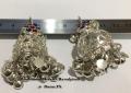 Silver Earrings. 