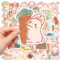 50pcs Japanese Cute Rabbit Cartoon Stickers Luggage Guitar Decorative Sticker. 