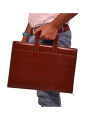 Leather file folder for men file folder file organizer office bag. 