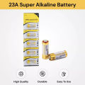 12V 23A Battery Cell Alkaline Battery  23A Super Alkaline Battery 12V Leak-Proof Batteries for Remote, Clock Doorbell. 
