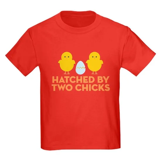 Hatched%20By%20Two%20Chicks%20Light%20Kids%20T-Shirt%20-%20Image%204