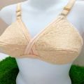 Light Padded Bra For Women & Girls Soft Light Padded Bra in Pack of 2 Skin Black - Size 32 to 42. 