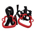 Gymnastic Ring, Monkey Shape Ergonomic Load Bearing 150KG 2Pcs Kids Gymnastic Rings for Bars. 