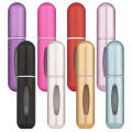 Premium portable perfume refiller portable mini perfume atomizer spray bottle for travel refillable 5ml fragrance container, Scent pump case, Compact and lightweight travel perfume spray bottle, Ideal for traveling. 1pc pt. 