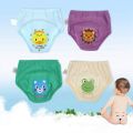 NYT 4Pc / Baby Boys Training Pants Potty Training Toddlers Toddlers Cute Cartoon Waterproof 4-Layer Diapers. 