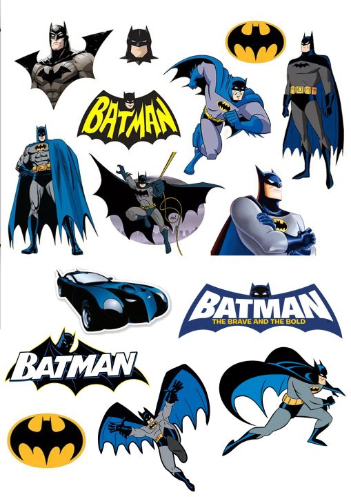 Batman Stickers for Laptop Car Bike Phone Stickers