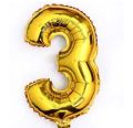 Golden Number Foil balloons, Digit Number Foil balloons Helium balloon Birthday Decoration Party Supplies. 