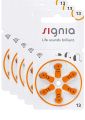 Siemens Hearing Aid Batteries - Signia Hearing Aids Battery - Size +13 Orange. 