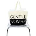 【Miga Plaza】 gentle woman tote bag GENTLEWOMAN gentlewoman official store Cloth Bag Simple Casual Letter Cloth Bag Thailand Thai Girls Corduroy Fashion Brand Women Shoulder Bag Canvas Bag Fashion Brand Gentlewoman Tote Bag. 
