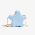 Square Shape Jelly Bag Zip Closure PVC Small Size Star Shape Bag Transparent Cute Design Crossbody Bag for Commuting Casual Outing Women's Accessory Fashion Statement Quirky Style. 